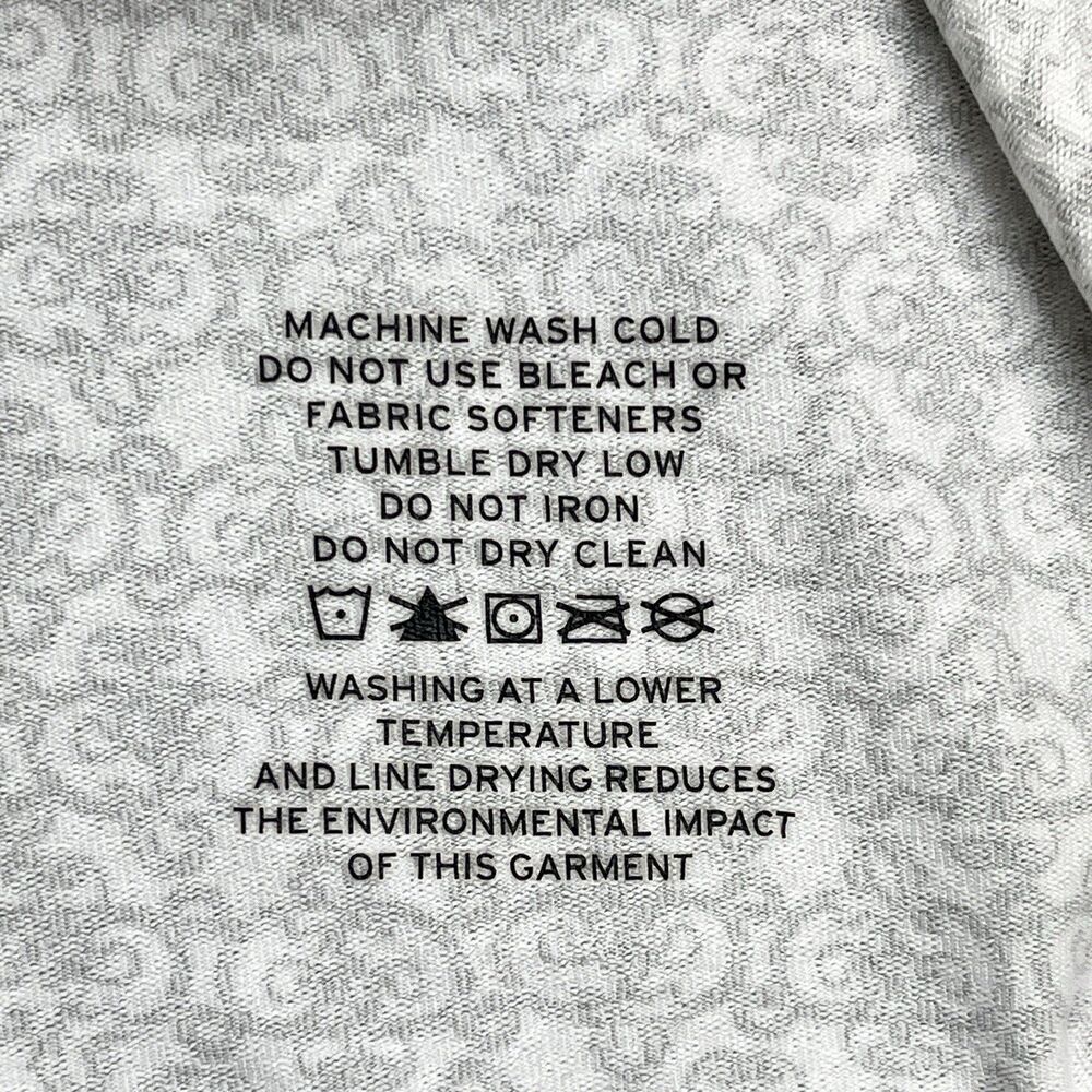 REI Hooded Athletic Top Womens Large White Printed Lightweight Thumb Holes - Picture 8 of 10